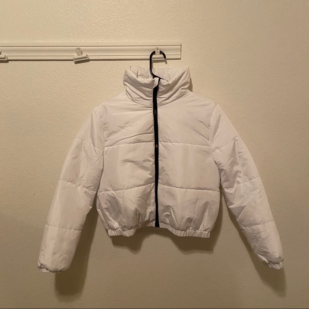 White Puffer Jacket